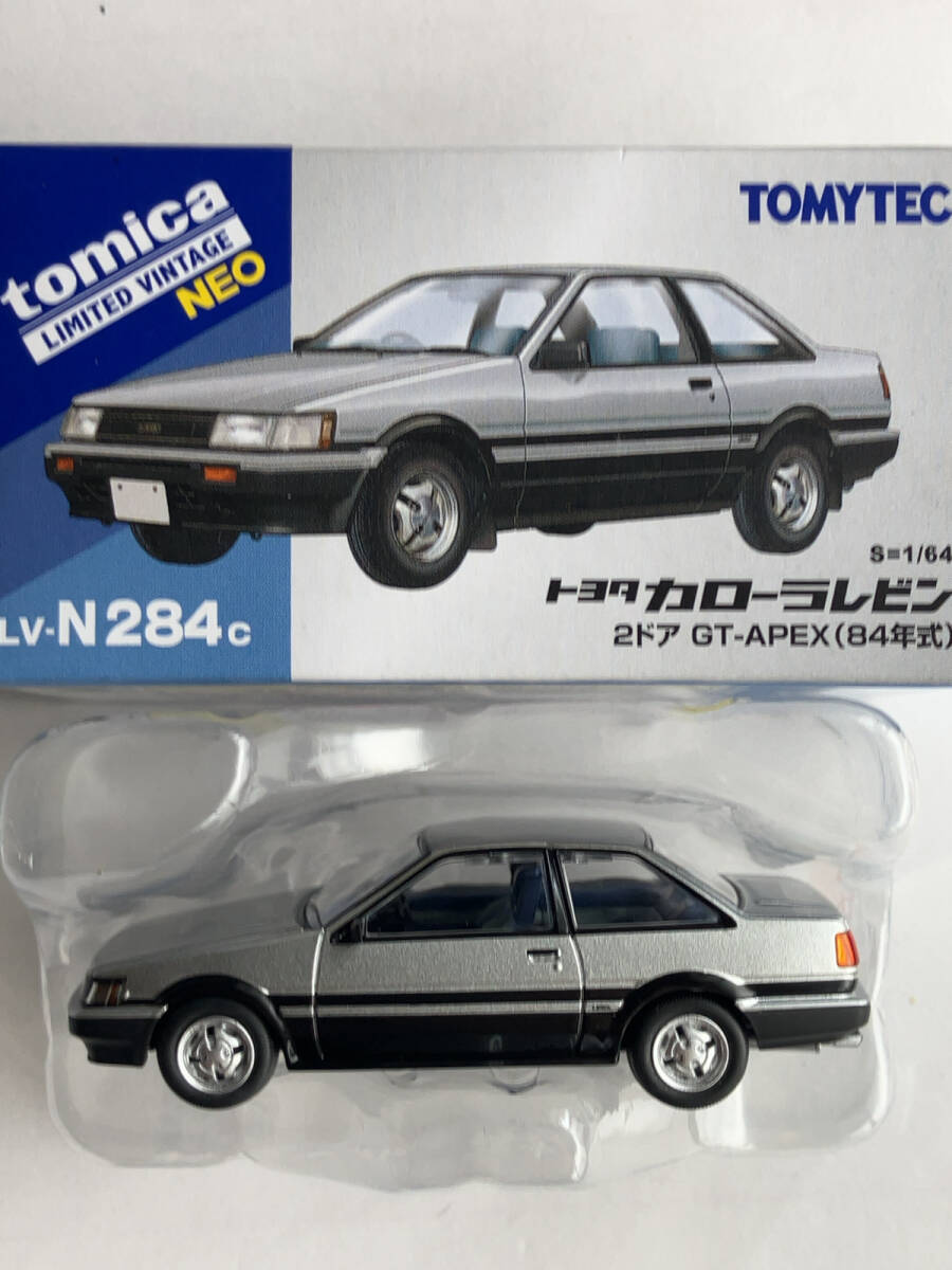 トミカリミテッドヴィンテージ NEO LV-N284cトヨタ カローラレビン2ドアGT-APEX(84年式)拍卖