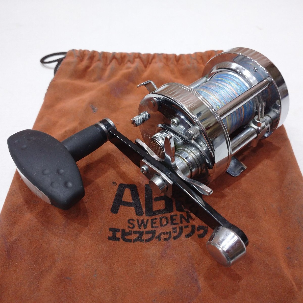 4205T Abu Garcia アブガルシア 6500CS ROCKET CHROME 遠心力ブレーキ ベイトキャスティングリール オールドリール 右巻き拍卖