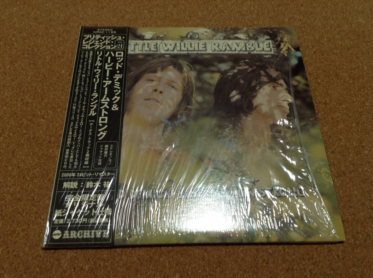 CD/ ROD DEMICK & HERBIE ARMSTRONG / Little Willie Ramble ロッド・デミック&ハービー・アームストロング リトル・ウィリー・ランブル 拍卖