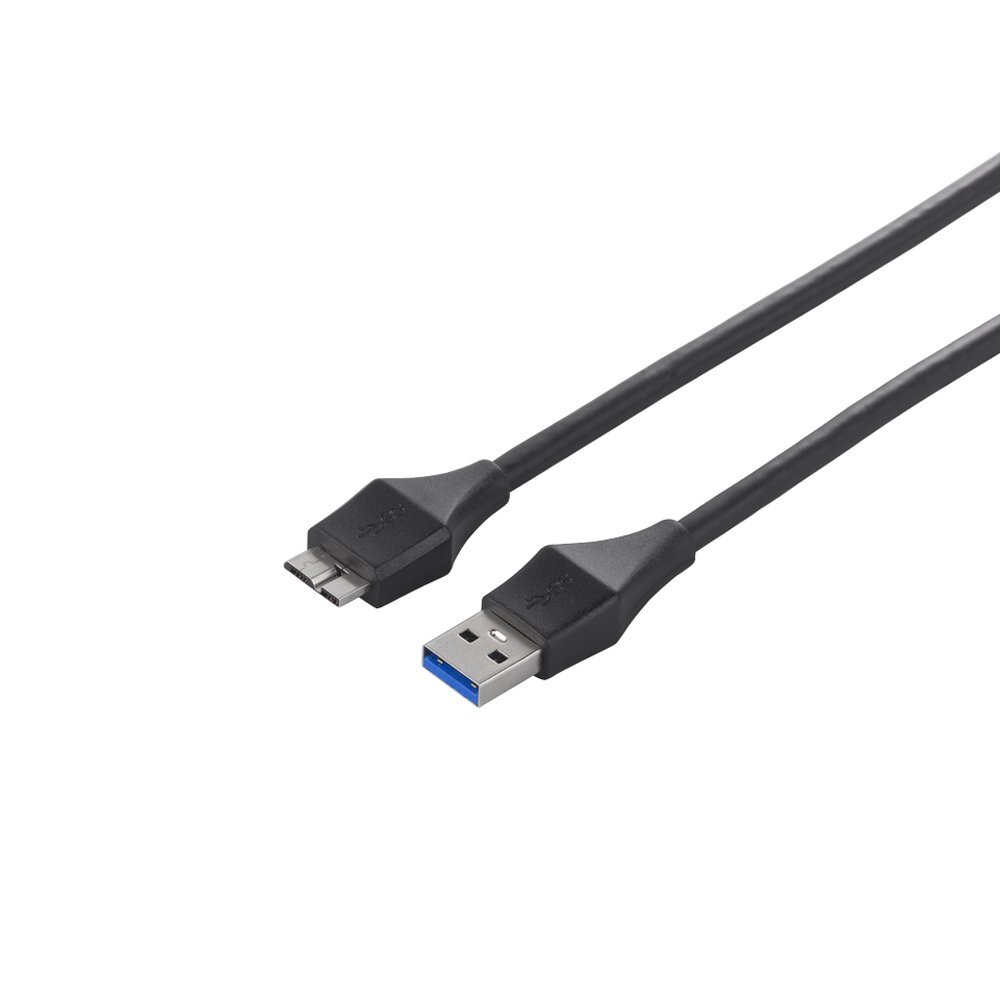 BUFFALO ユニバーサルコネクター USB3.0 A to microB ケーブル ブラック 3m BSUAMBU330BK拍卖