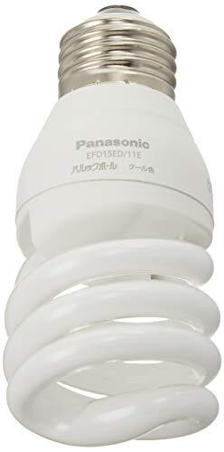 パナソニック 電球形蛍光灯 パルックボール 口金直径26mm 電球 60形 クール色 EFD15ED11EF2拍卖