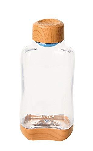 パール金属(PEARL METAL) マグボトル ウッド調×クリア 500ml プラスチックアクアボトル ブロックスタイル HB-4854拍卖