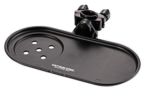 キャプテンスタッグ(CAPTAIN STAG) キャンプ用品 椅子 チェア チェア用サイドトレー ブラック UC-1694拍卖