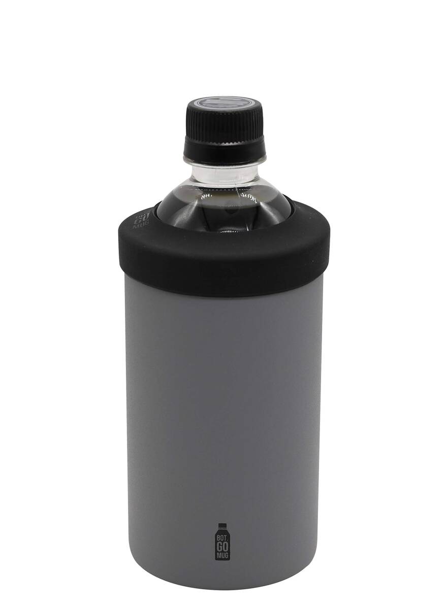シービージャパン ペットボトル ホルダー グレー Mサイズ 保温 保冷 ステンレス 真空 断熱 BOT GOMUG拍卖