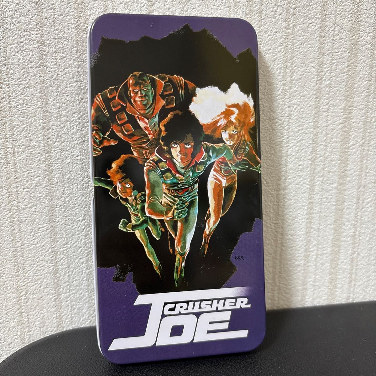クラッシャージョウ CRUSHER JOE ペンケース 筆箱 缶ペン レトロ 当時物 文房具拍卖