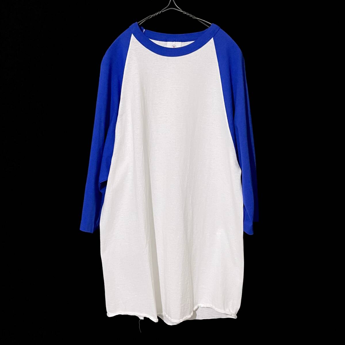 ビンテージ アメリカ製 ALORE ラグランTシャツ ベースボール フットボール made in USA champion ほぼデッドストック拍卖