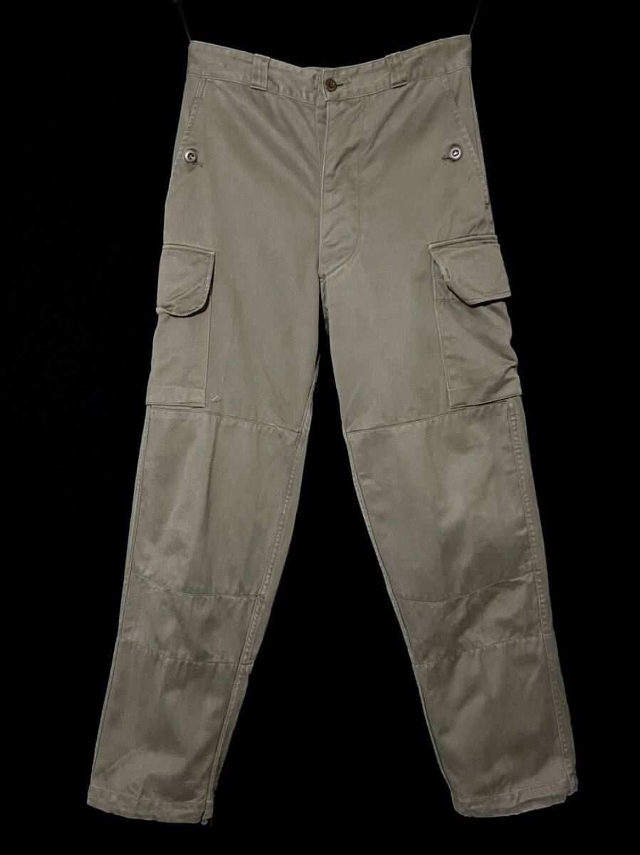 ヴィンテージ フランス軍 M64 カーゴパンツ 76C M47 M51 M65 ファティーグ アメリカ軍 イギリス軍拍卖
