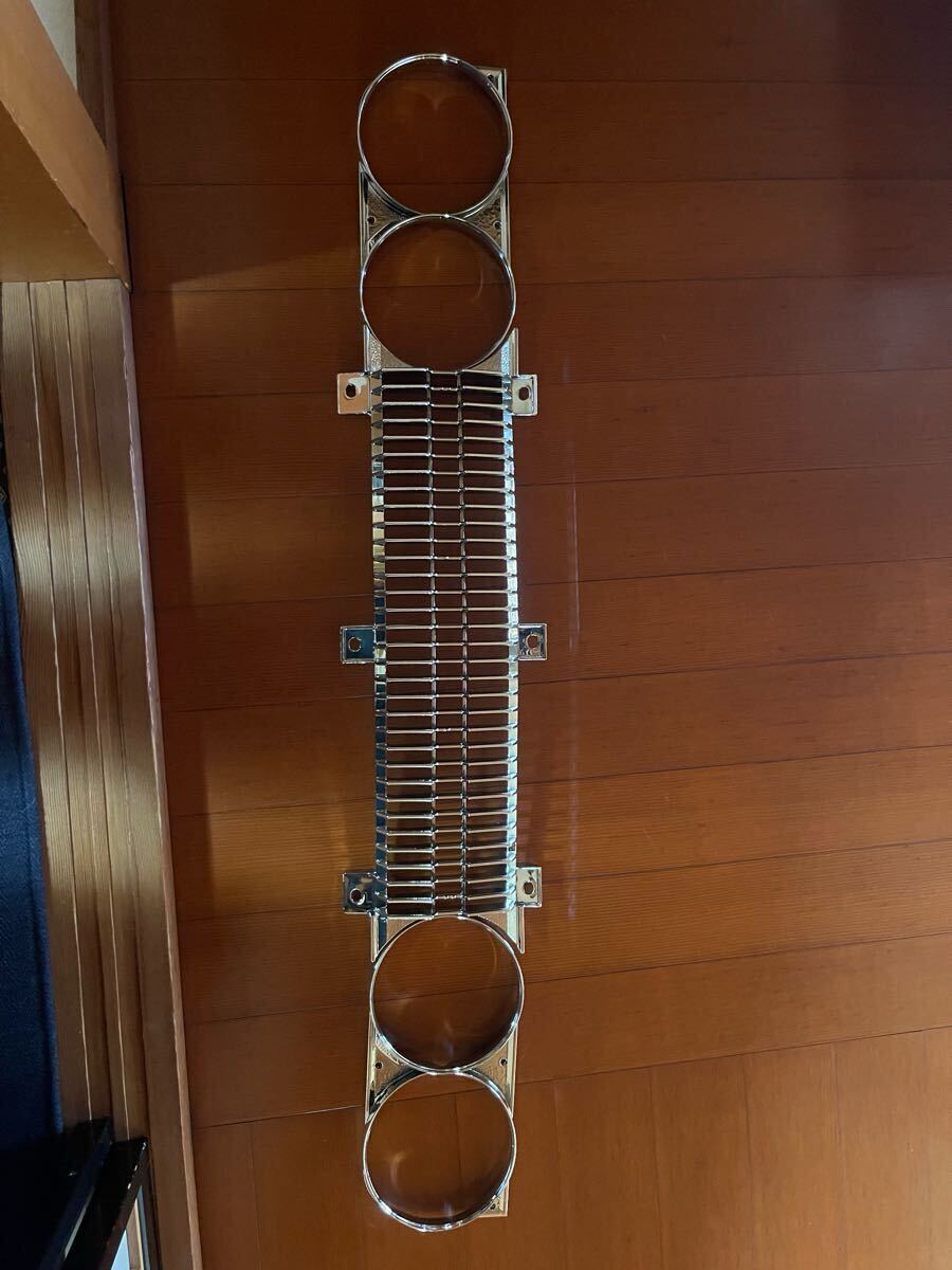 未使用 TA22 ダルマセリカ メッキグリル ヘッドライトベゼル セリカクーペ スラントノーズ 希少 絶版 北米拍卖