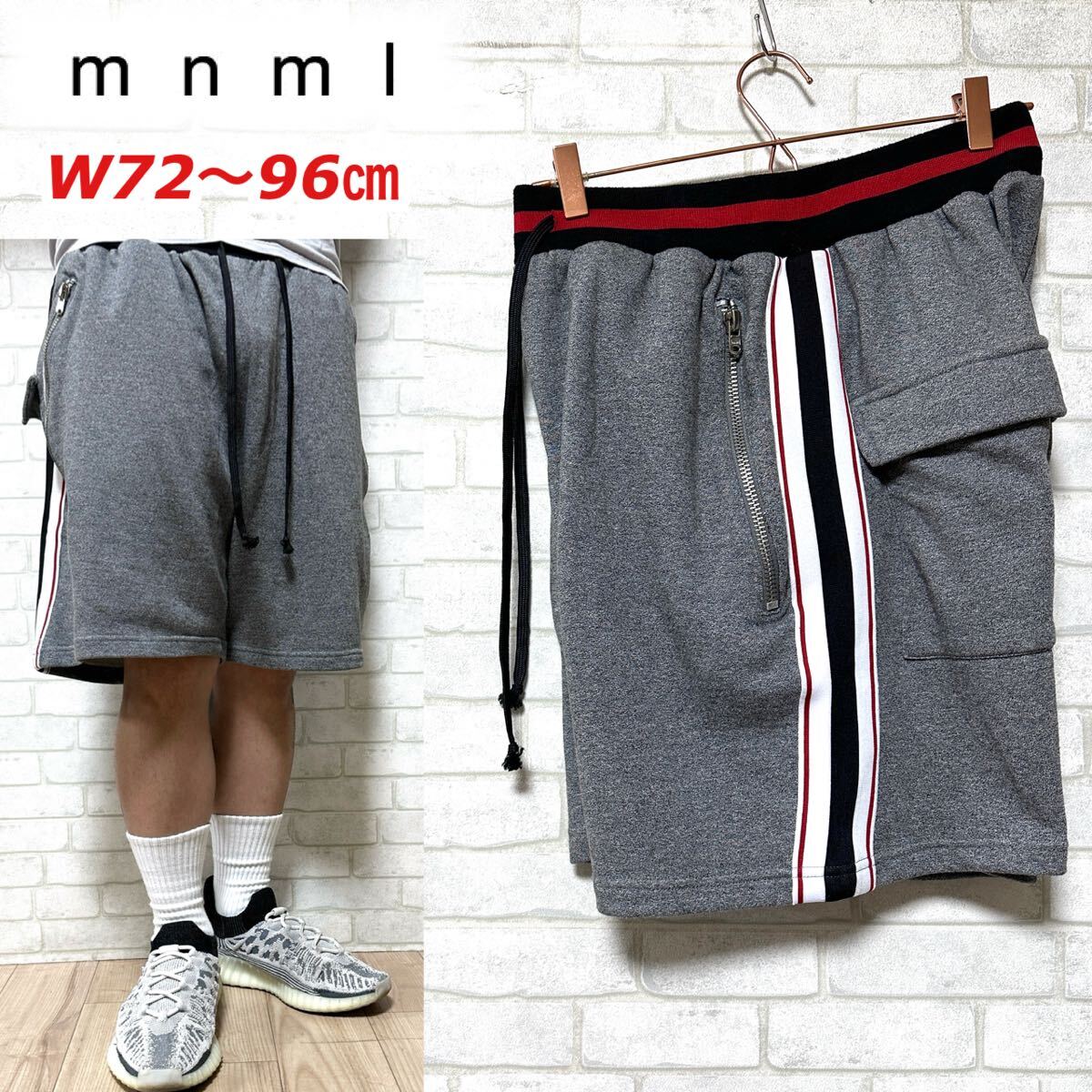 mnml ミニマル イージーショーツ スウェット ハーフパンツ ショートパンツ拍卖