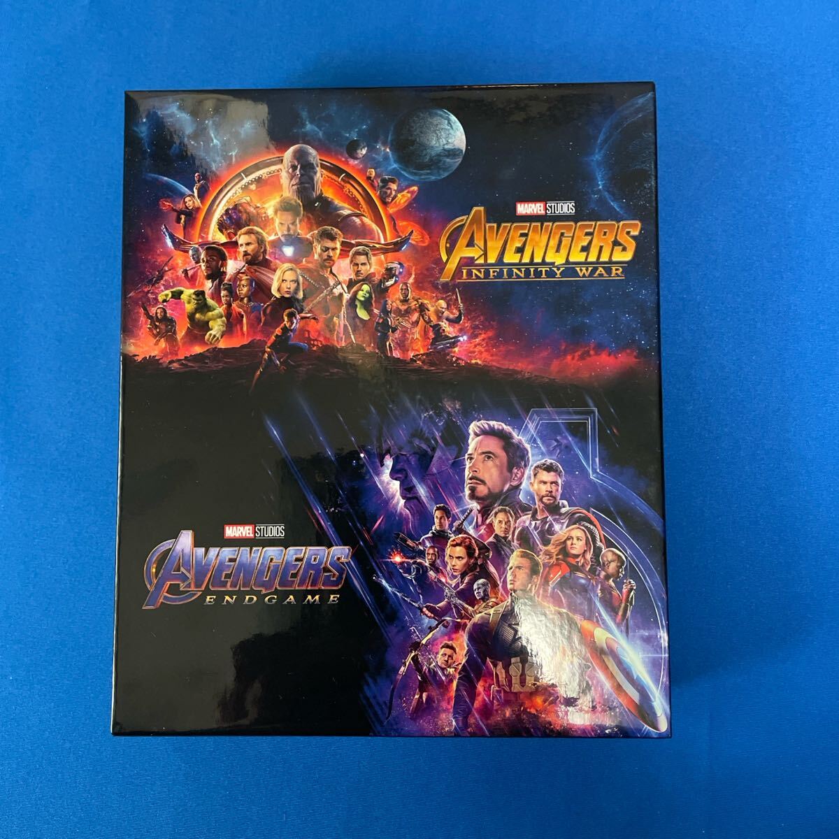〝映画祭り〟【アベンジャーズ エンドゲーム&インフィニティ・ウォーBlu-ray DVD】MovieNEX数量限定セット 限定カード付き!拍卖