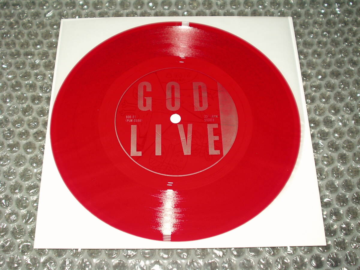 7”ソノシート★THE GOD「GOD LIVE」(ソノシート・マガジン「SHOOTING FORMATION」VOL.1付録)~THE STALIN/THE STAR CLUB/原爆オナニーズ拍卖