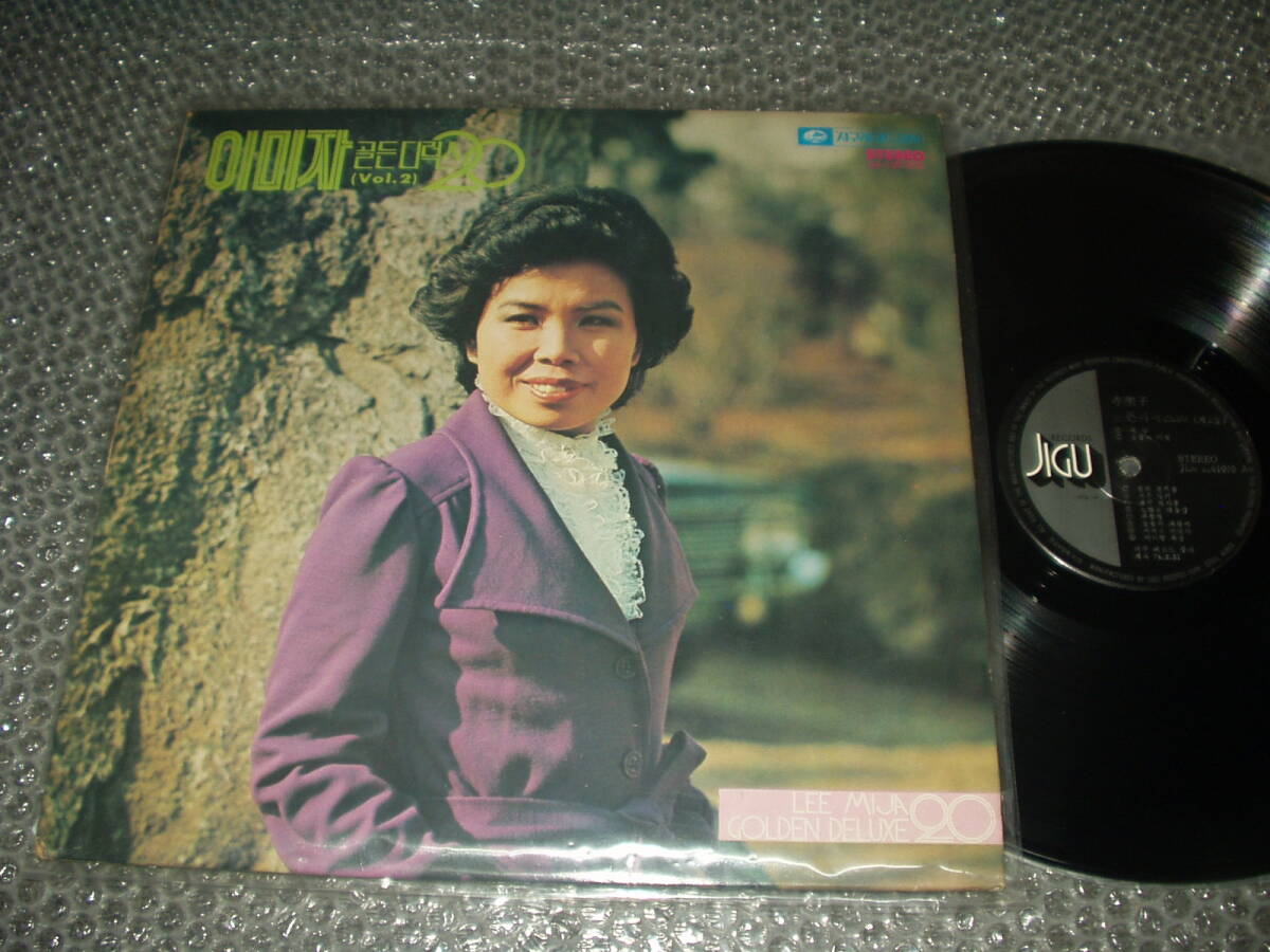 LP★李美子/イ・ミジャ「李美子 GOLDEN DELUXE 20 (Vol.2)」韓国盤(JLS-1201070)~亜モノ/アジアン・ポップス拍卖
