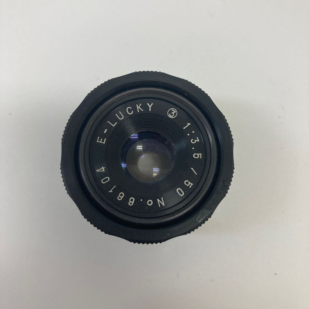 37939-29 0422Y E-LUCKY 1:3.5/50 レンズ 動作未確認拍卖
