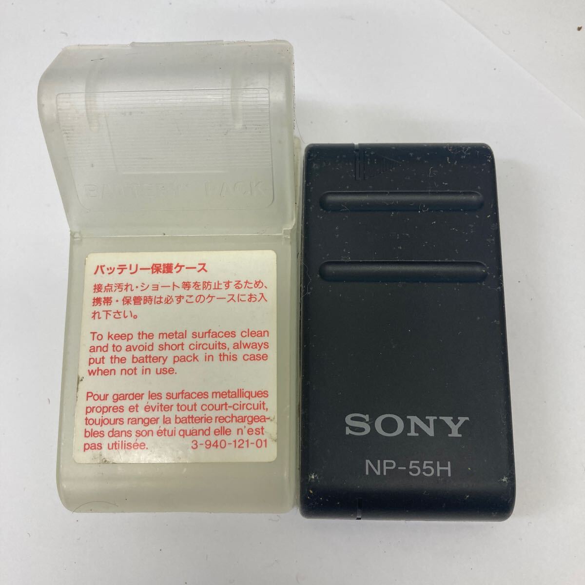 37939-31 0422Y SONY NP-55H バッテリー 動作未確認拍卖