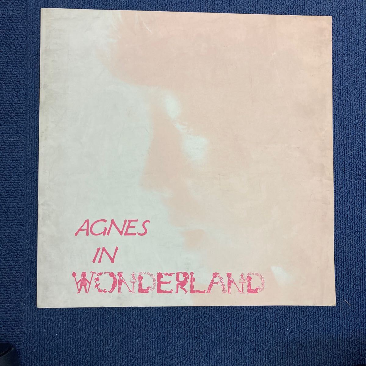 37463-15 0423Y 希少 タレントグッズ アグネスチャン AGNES IN WONDERLAND コンサートプログラムツアーパンフレット拍卖