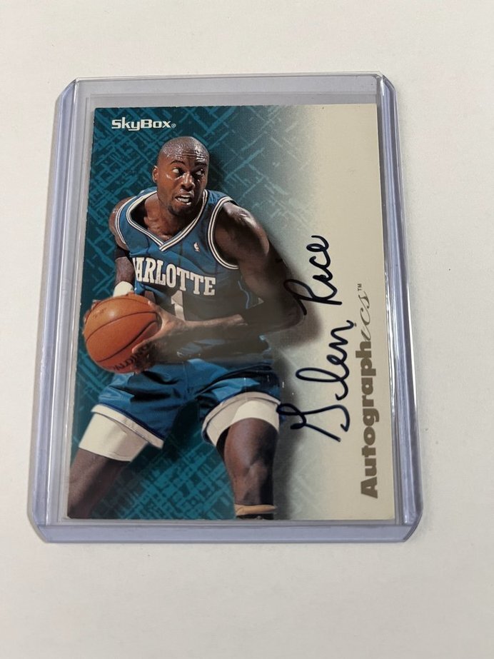 ● SkyBox 1996 AUTOGRAPH Glen Rice グレン・ライス ●拍卖