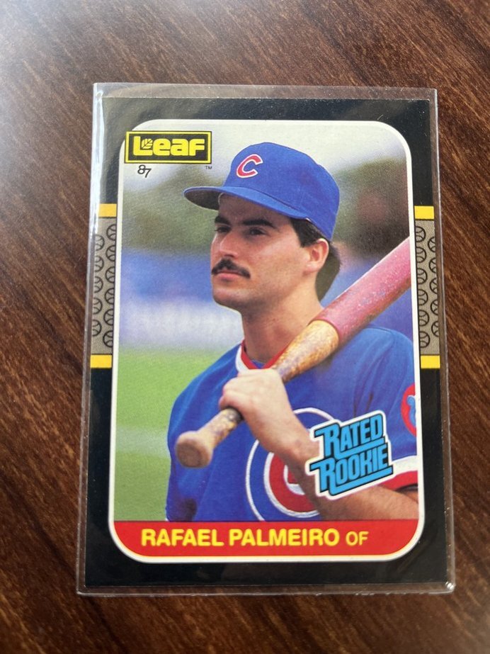 ● Leaf 87 RAFAEL PALMEIRO RATED ROOKIE 43 ●拍卖