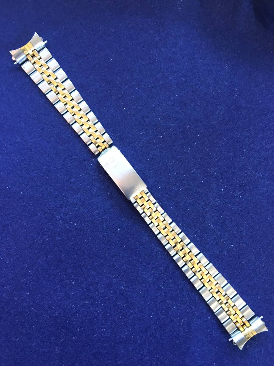 ROLEX-TUDOR社純正13mm コンビ プリンセス用 ジュビリー 巻きブレス 6248-13 FF595 現状品拍卖
