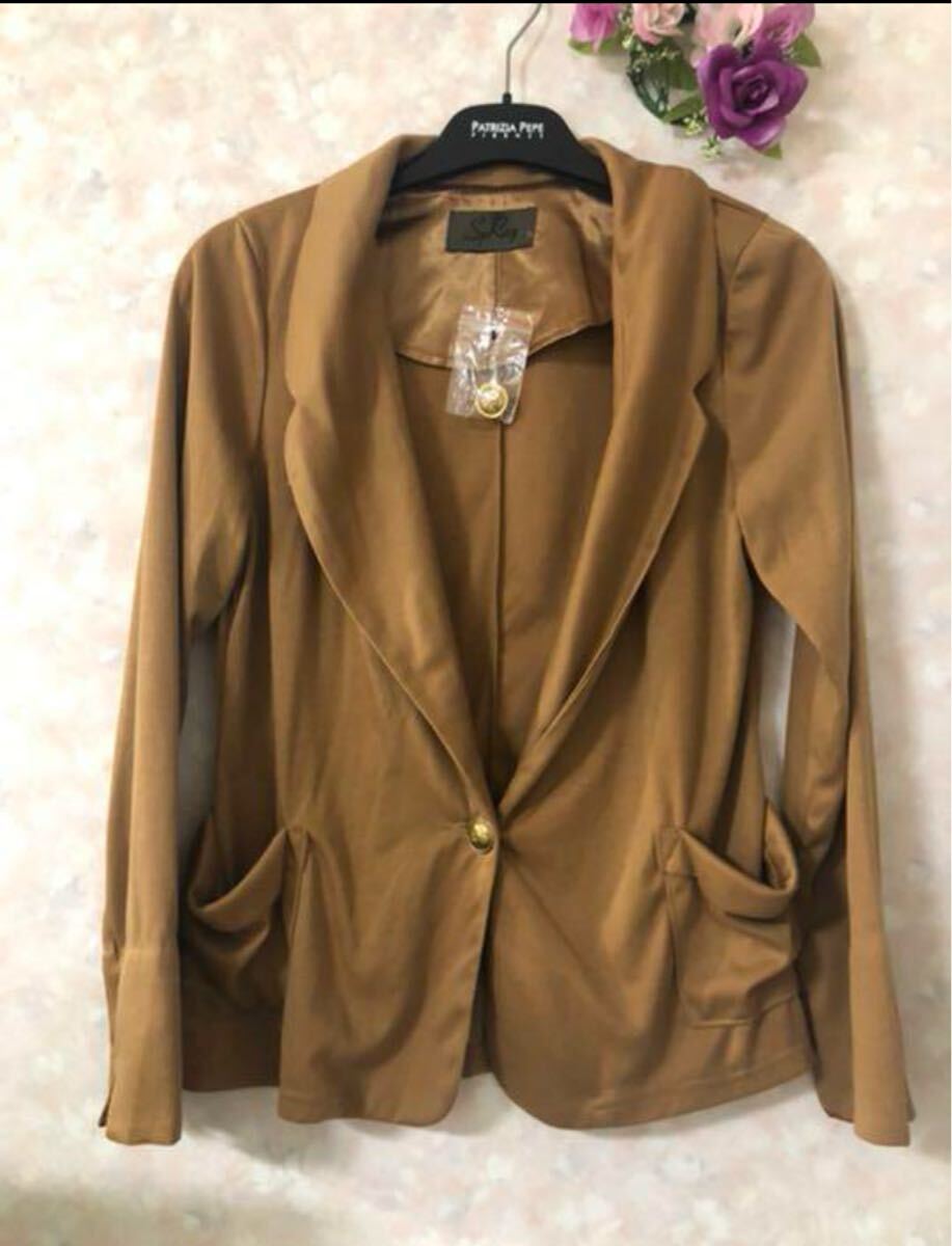 未使用 SpRay テーラードカラー ジャケット 春夏 拍卖