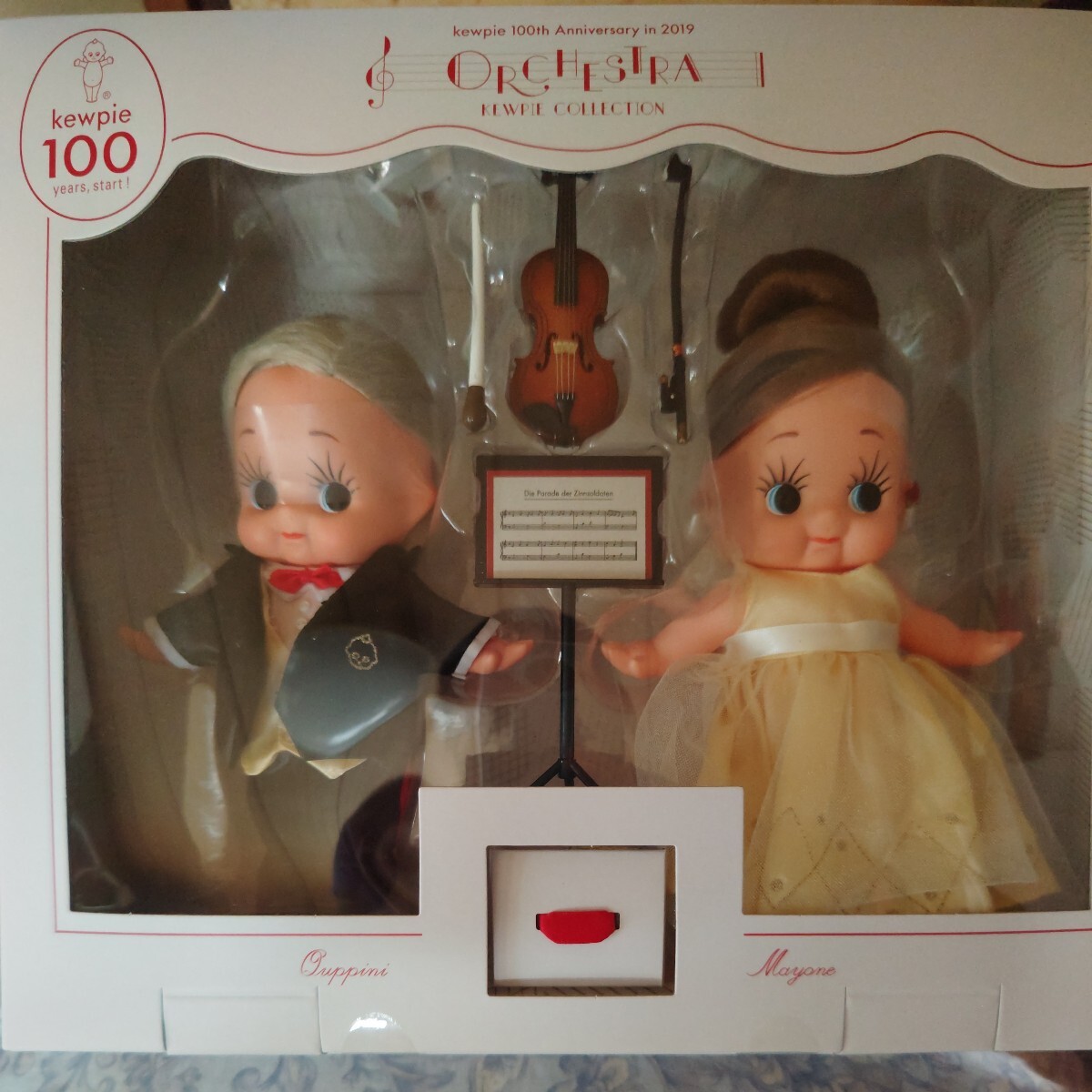 キューピー 100thanniversary キャンペーン 2019 オーケストラキューピーセット 非売品拍卖