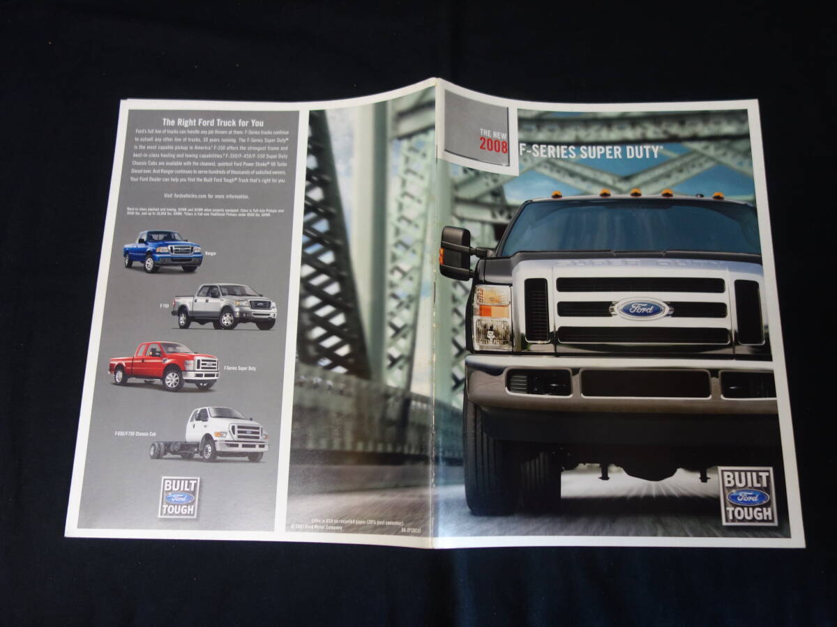 【¥1000 即決】フォード F-シリーズ トラック 専用 本カタログ / 本国語版 / 2008年モデル【当時もの】拍卖