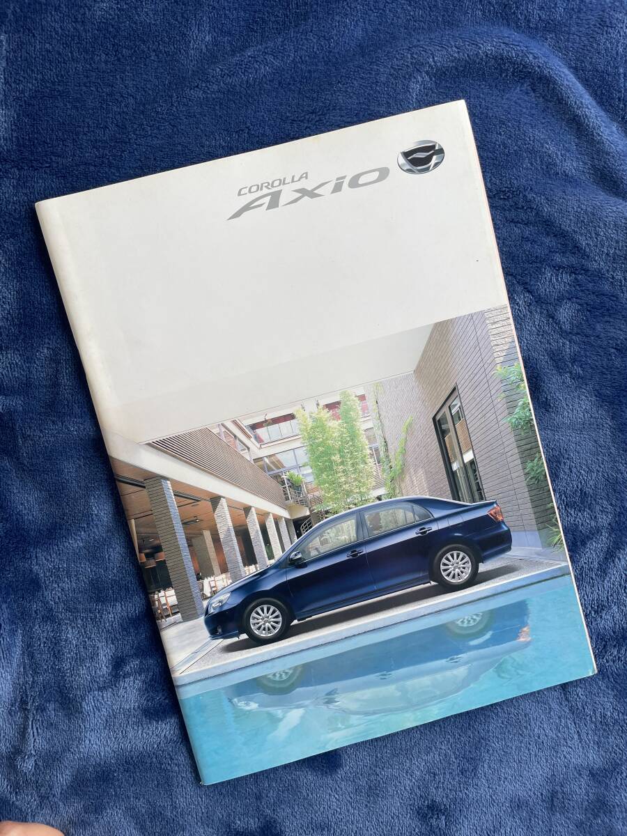 【¥900 即決】TOYOTA カローラアクシオ / COROLLA AXiO / AEXGK型 AEXEK型 AEMEK型 / 専用 カタログ / オプションカタログ付 / 2007年 拍卖