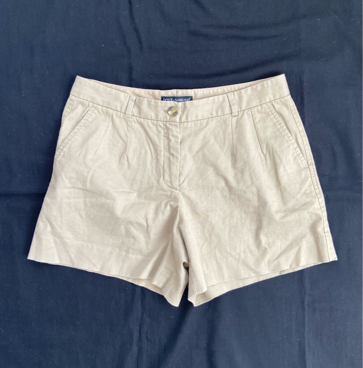 ドルチェアンドガッパーナ ショートパンツ 42サイズ ストレッチ ハーフパンツ 送料無料拍卖