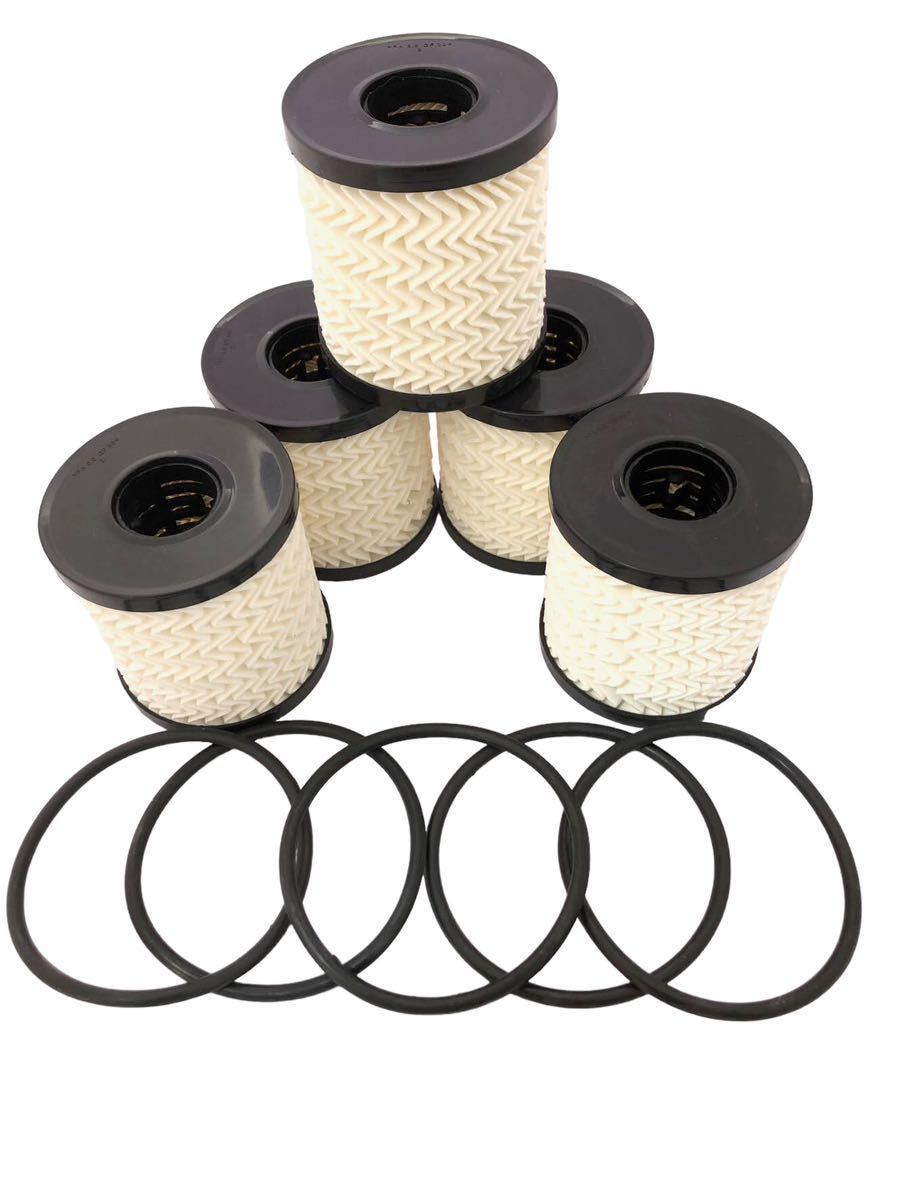 5個 エンジン オイル エレメント フィルター BMW MINI ミニ R58 クーペ R59 ロードスター R60 クロスオーバー ワン クーパー JCW拍卖