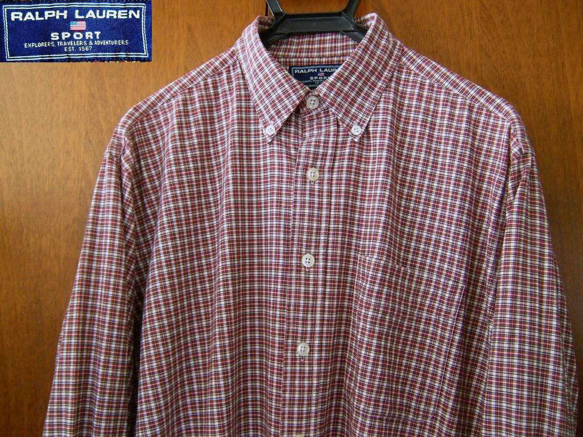 ラルフローレン ポロスポーツ RALPH LAUREN POLO SPORT 長袖シャツ サイズL拍卖