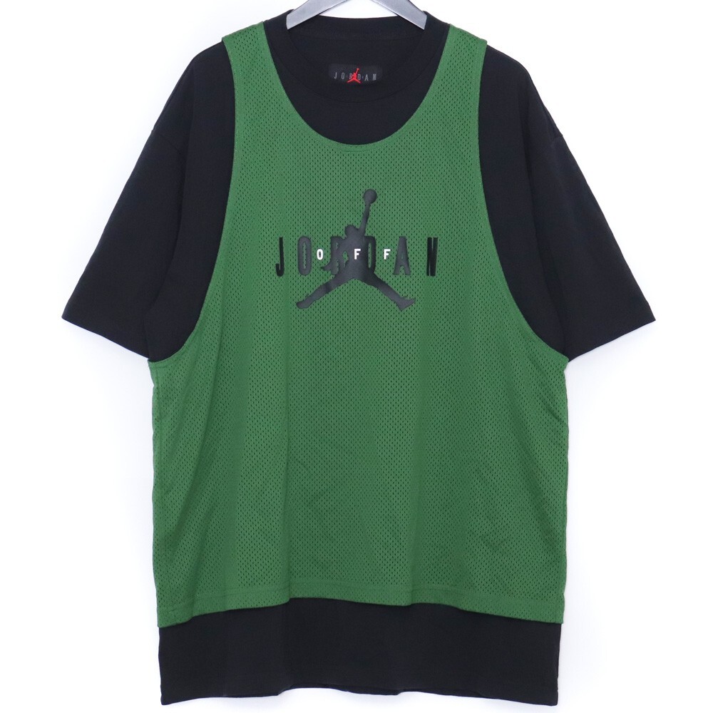 NIKE JORDAN BRAND AS M J OW SS TOP Lサイズ ブラック CV3524-361 ナイキ ジョーダン ブランド ショートスリーブ トップ Tシャツ 半袖拍卖