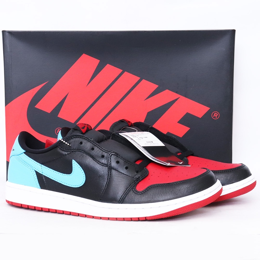未使用 29cm NIKE WMNS Air Jordan 1 Retro Low OG NC to Chi CZ0775-046 ナイキ エアジョーダン1 ロー ノースカロライナトゥシカゴ拍卖