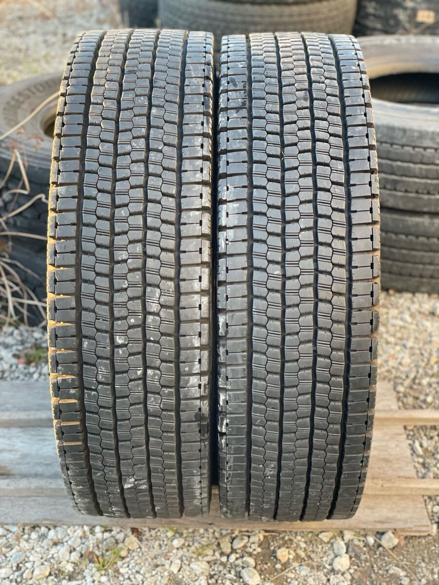 3433 ブリヂストン 275/80R22.5 スタッドレス 2本セット拍卖