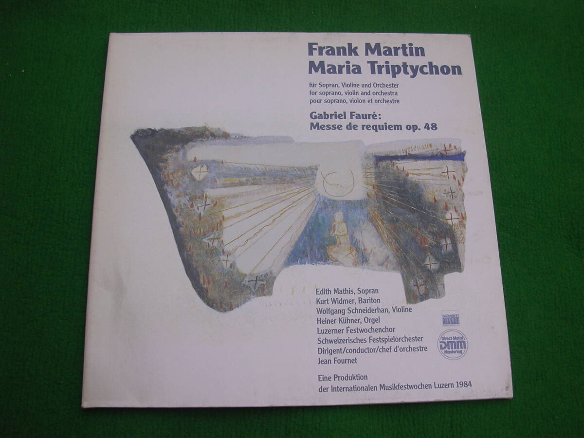 LP・独☆フランク・マーティン / マリア・トリプティション/フォーレ / レクイエム/frank martin 拍卖