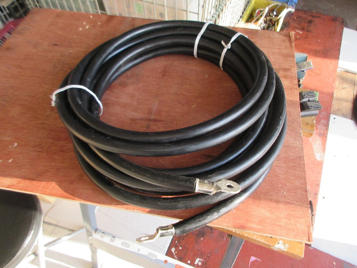 00789 WNCT 溶接キャップタイヤ電線 80sq×15m 両端子付拍卖