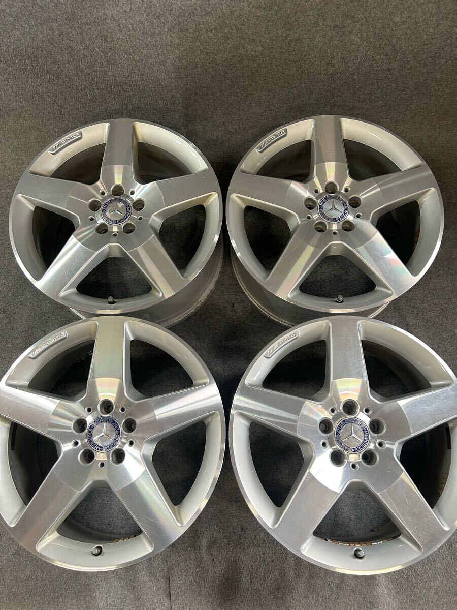 ベンツ MLクラス W166 AMG 純正 19インチ 8.5J +59 112 5H アルミホイール 4本拍卖