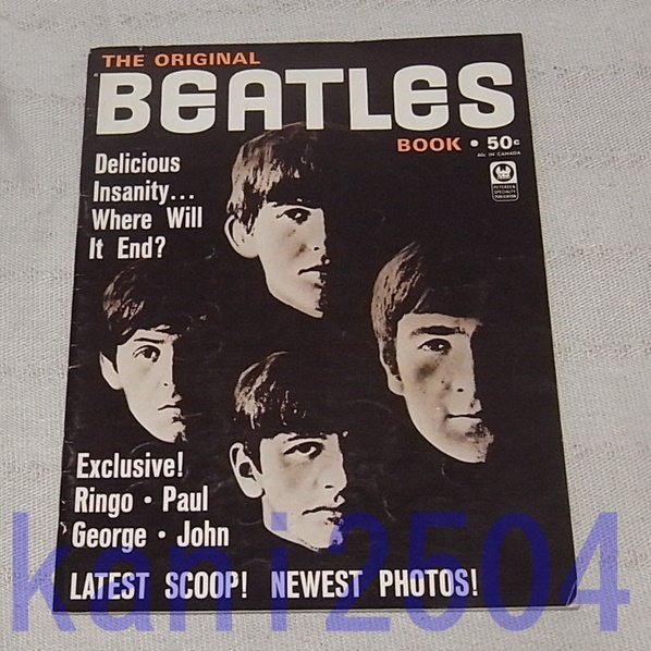 ●THE ORIGINAL BEATLES BOOK ビートルズ・ブック 1964拍卖