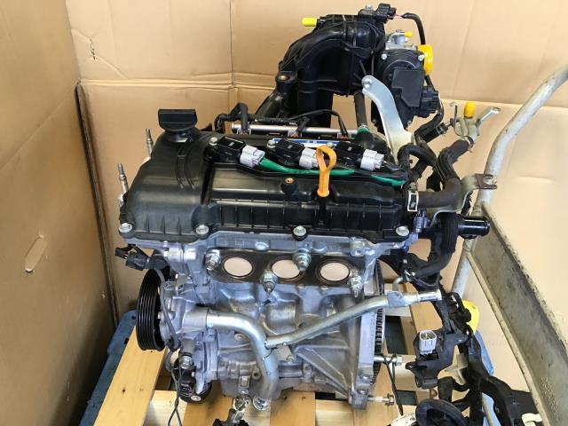 フレアワゴン DBA-MM32S エンジンASSY カスタムスタイルXS ZJ3 1A28-10-100A拍卖