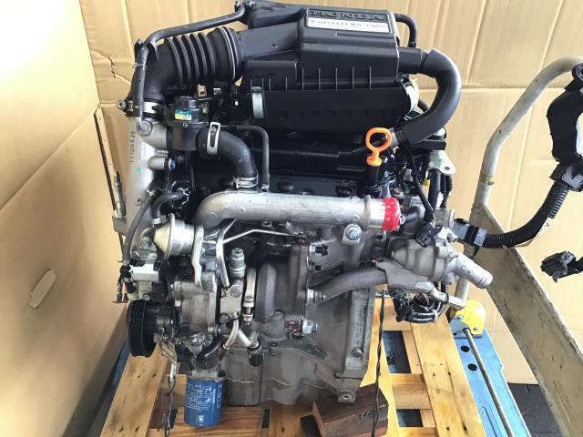 N-WGN DBA-JH2 エンジンASSY カスタムG ターボパッケージ 4WD B593M 12100-5Z1-000拍卖