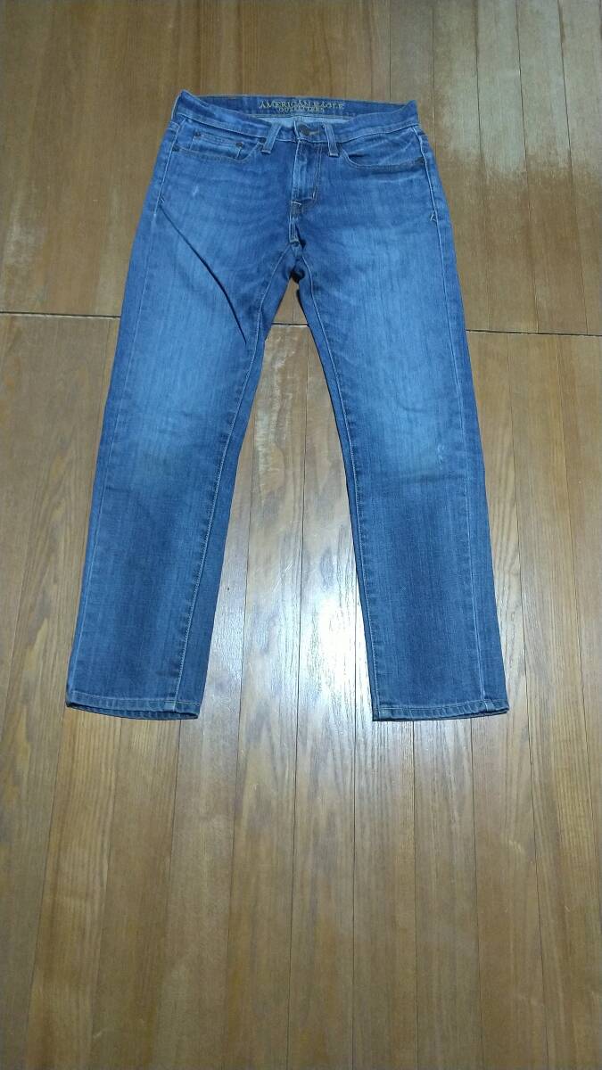 AMERICAN EAGLE OUTFITTERS アメリカン イーグル アウト スキニー デニム パンツ ジーパン ジーンズ 細身 シンプル レア 希少 モデル 売切拍卖
