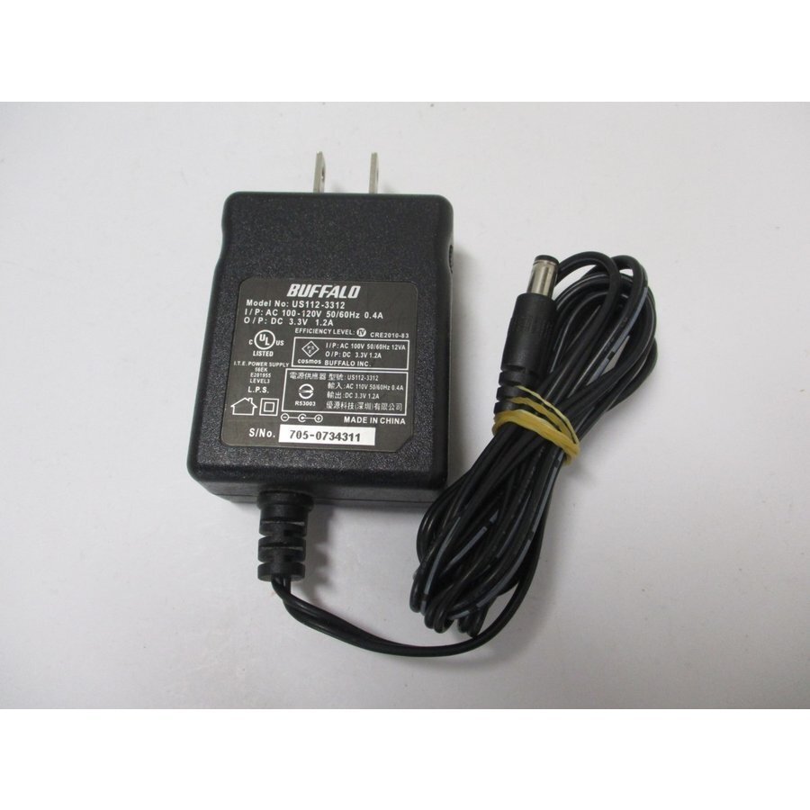 AD36009★バッファロー BUFFALO★ACアダプター★US112-3312★保証付!即決!拍卖