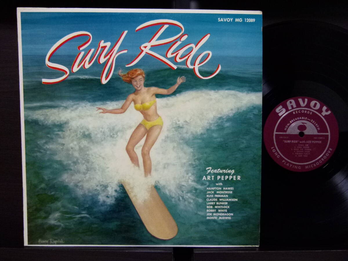 ■激レア■美盤RVG■ART PEPPER■SURF RIDE■コーティング拍卖