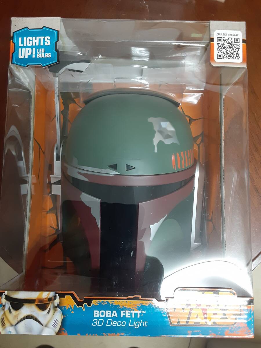 ★未使用 未開封 スターウォーズ 3Dデコライト BOBAFETT ボバ フェット 廃盤品★ 拍卖