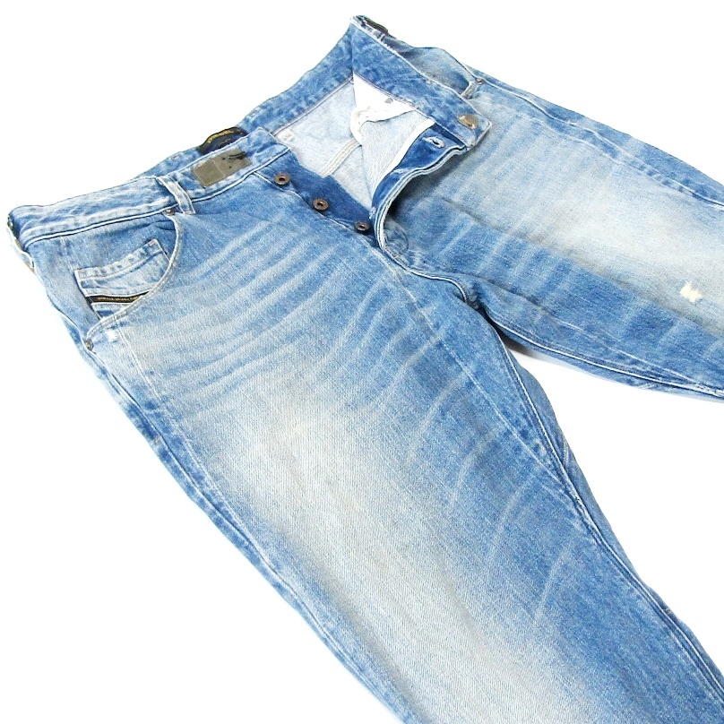 DIESELblackgoldディーゼル▼テーパードデニム▼ビッグサイズ▼32インチ▼ウエスト約90cm拍卖