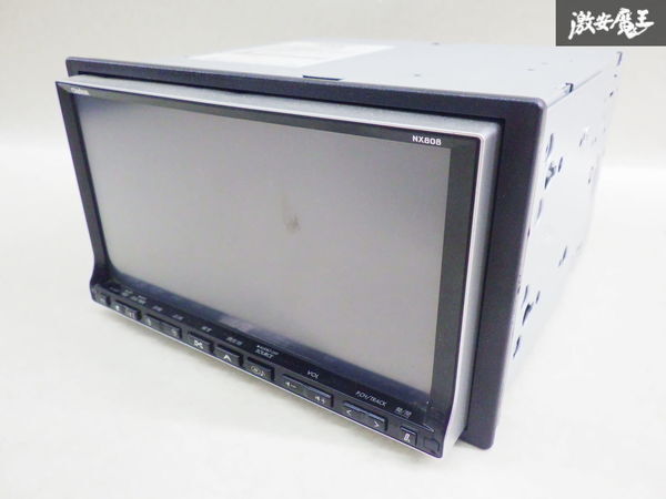 【ストア出品】clarion クラリオン ナビ カーナビ ナビモニター CD DVD HDDナビ NX808 棚2J22拍卖