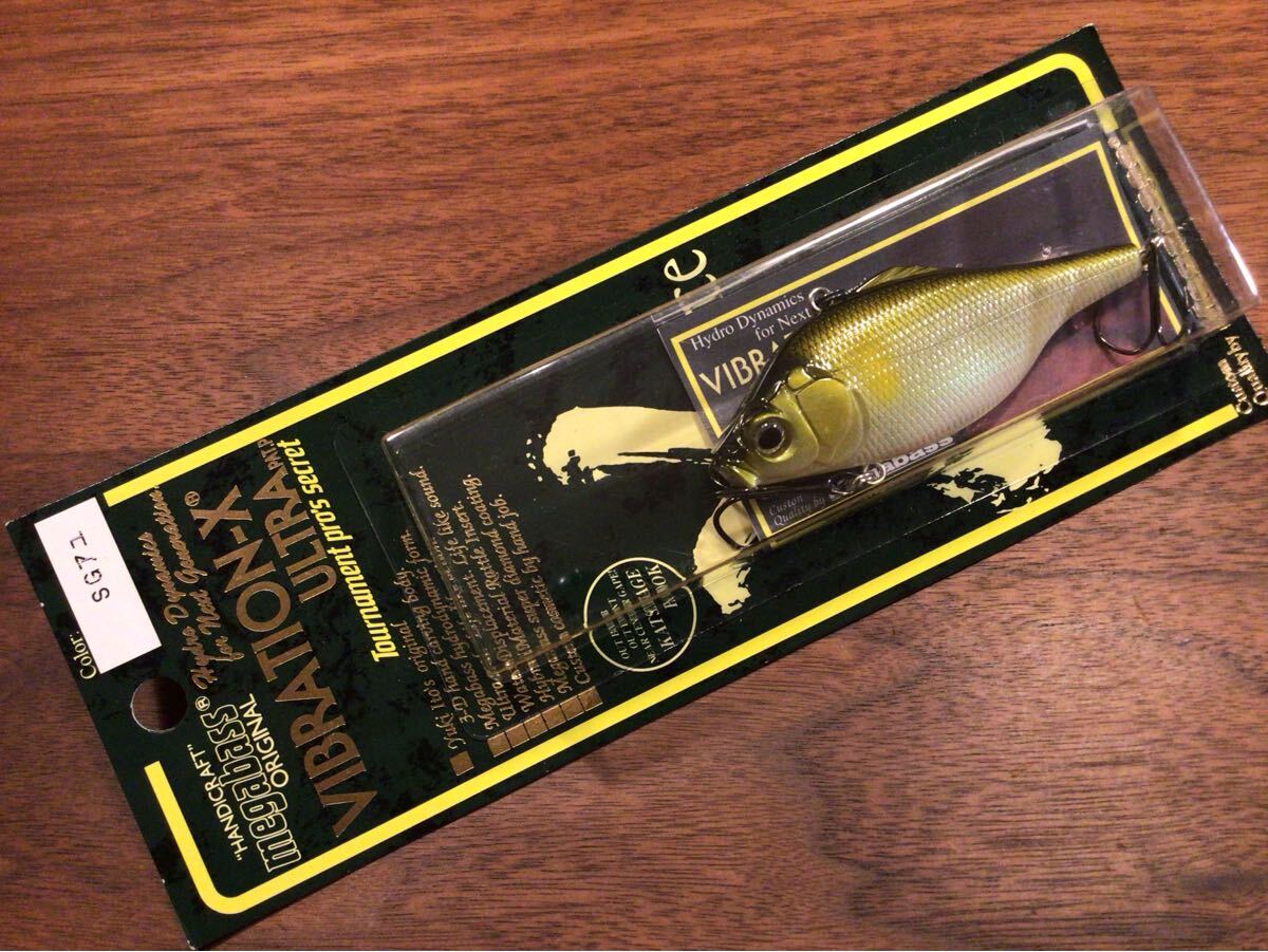 ★新品★Megabass メガバス VIBRATION-X ULTRA“RATTLE-IN”バイブレーションXウルトラ“ラトルイン“「SG AYU」拍卖