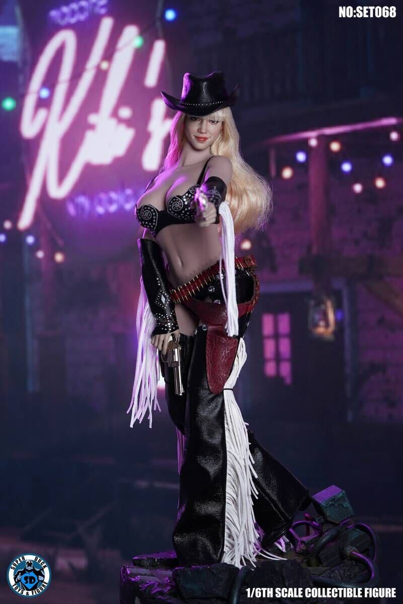 SUPER DUCK 1/6 セクシー カウガール 未開封新品 SET068 Sexy Cowgirl 検) ホットトイズ verycool pop toys シン シティジェシカ アルバ拍卖