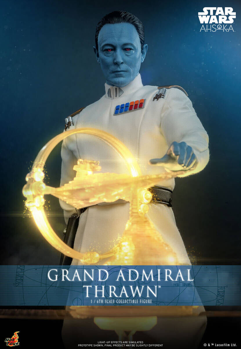 ホットトイズ 1/6 スター・ウォーズ:アソーカ スローン大提督 未開封新品 TMS116 Star Wars: Ahsoka - Grand Admiral Thrawn HOTTOYS拍卖