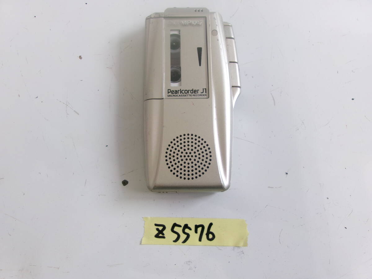 (Z-5576)OLYMPUS MICRO CASETTE RECORDER PEARLCORDER J1 動作品拍卖