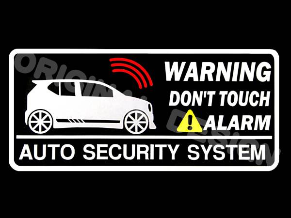 HA36S アルトワークス【ALTO WORKS】 セキュリティステッカー s拍卖