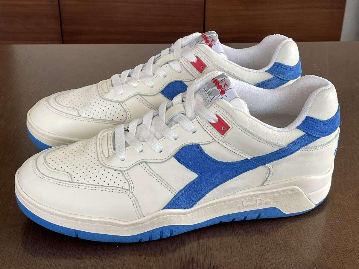 新品 diadora Heritage ディアドラ ヘリテージ B.560 USED LEGACY ITALIA 27.5cm ホワイト イタリア製 Made in Italy拍卖